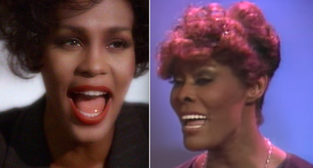 Whitney Houston and Dionne Warwick are cousins: