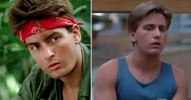 Charlie Sheen and Emilio Estevez are brothers: