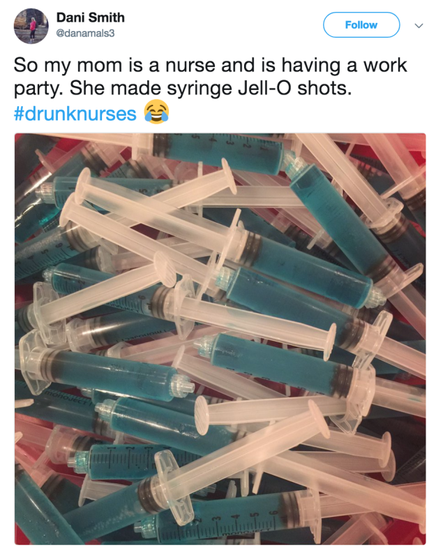 And you’ve seen firsthand how the extra syringes *do* come in handy.