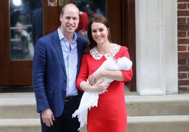 On Monday, the Duke and Duchess of Cambridge welcomed their third child, a son.