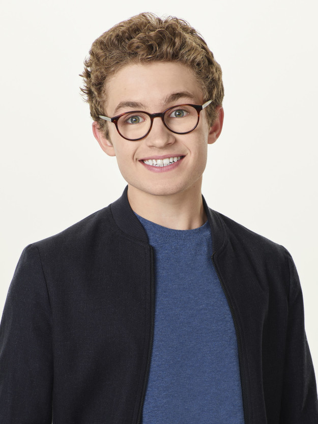 And that's not all — we also officially have our new Ron Stoppable, Kim's best friend, neighbor, and later-boyfriend. Meet 18-year-old Sean Giambrone: