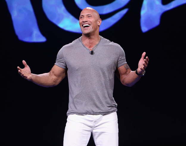 Hi. Hello there. Hey. I'm here to talk to you about your favorite Rock, Dwayne "The Rock" Johnson.