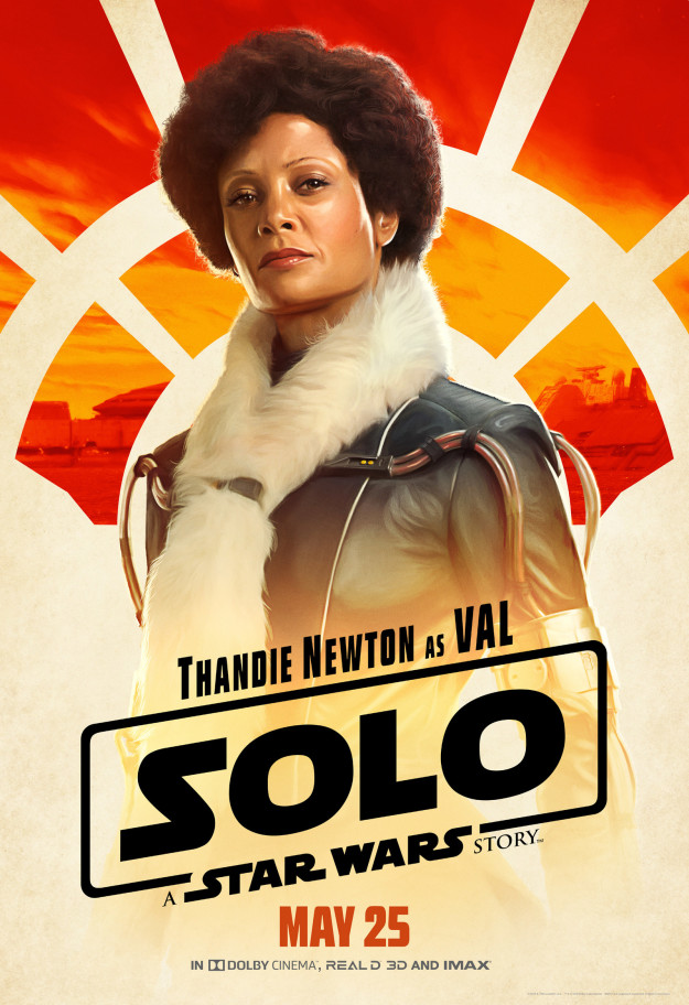 Val (Thandie Newton) is clearly going to be everyone's new fav, and her scarf situation is iconic.