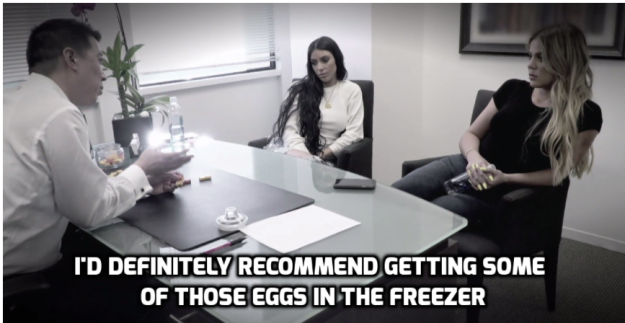After divorcing Lamar, she debated whether or not to freeze her eggs.