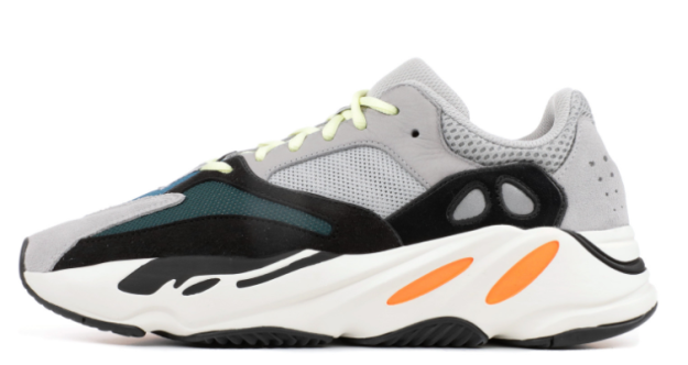 And Kanye thought they looked pretty similar to his YEEZY 700 shoes, seen here: