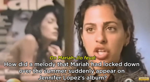 When Jennifer Lopez's (alleged) theft of Mariah Carey's melody in 2000 rivaled that of the Ocean's Eleven heist: