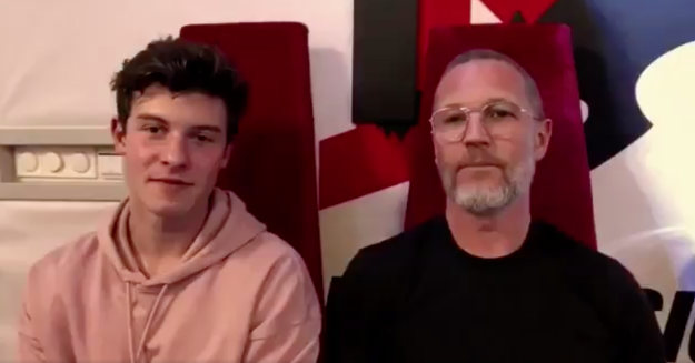 The video starts with Shawn and a random middle-aged man in a dimly lit room. I feel tension.