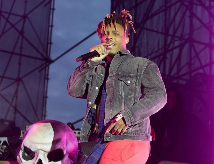 May 15, 2019 file photo of Juice WRLD performing in concert during his "Death Race for Love Tour" at The Mann Center for the Performing Arts in Philadelphia.May 15, 2019 file photo of Juice WRLD performing in concert during his "Death Race for Love Tour" at The Mann Center for the Performing Arts in Philadelphia. File/Owen Sweeney/Invision/AP