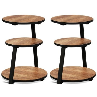 Costway-Round-EndTable-3-Tier-Industrial-Nightstand-2-piece-set.jpg