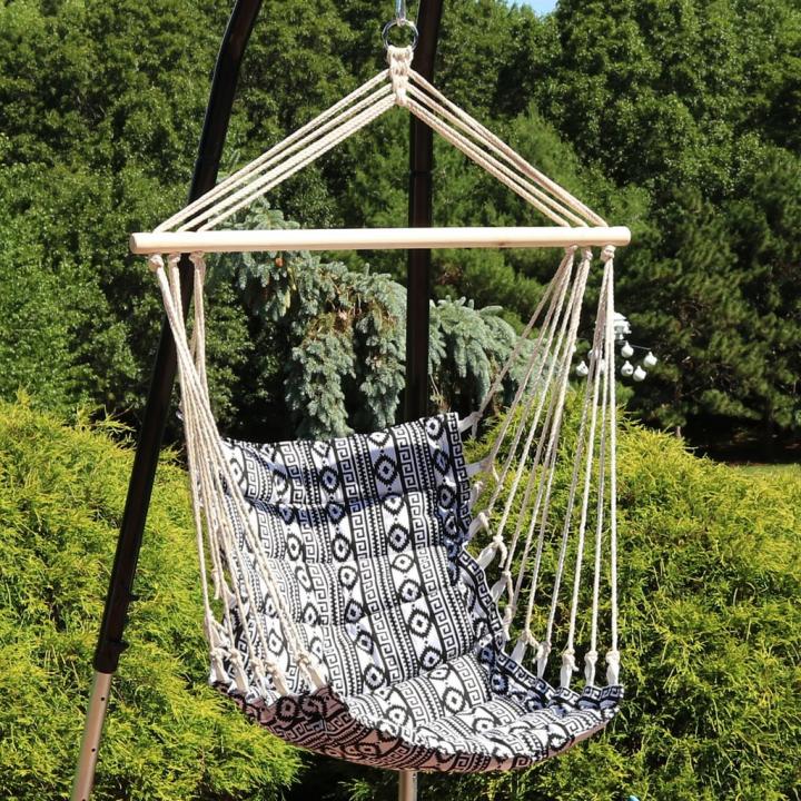 Contemporary-Hanging-Chair-Sunnydaze-Outdoor-Polycotton-Fabric-Padded-Hanging-Hammock-Chair.jpg