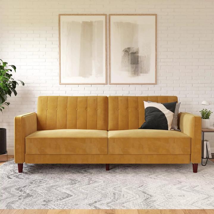 DHP-Pin-Tufted-Transitional-Velvet-Futon-Couch.webp