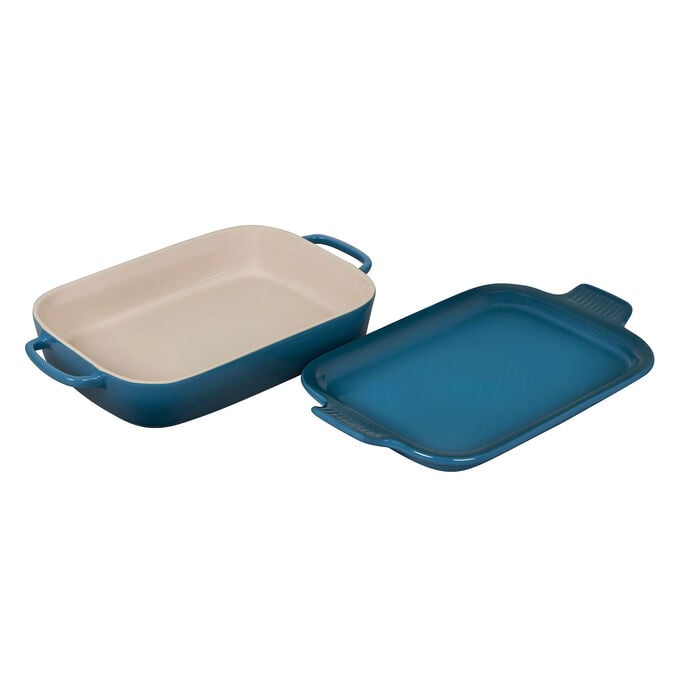 Luxe-Stoneware-Dish-Le-Creuset-Rectangular-Baker-with-Platter-Lid.jpg