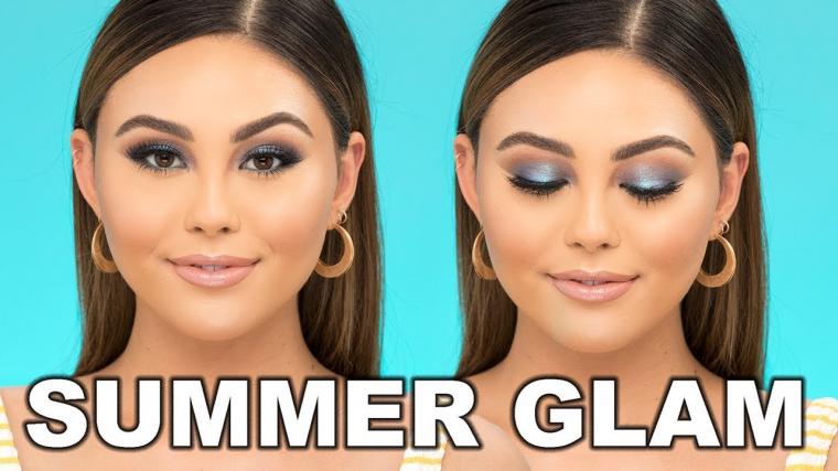 SUMMER GLAM MAKEUP TUTORIAL | Roxette Arisa