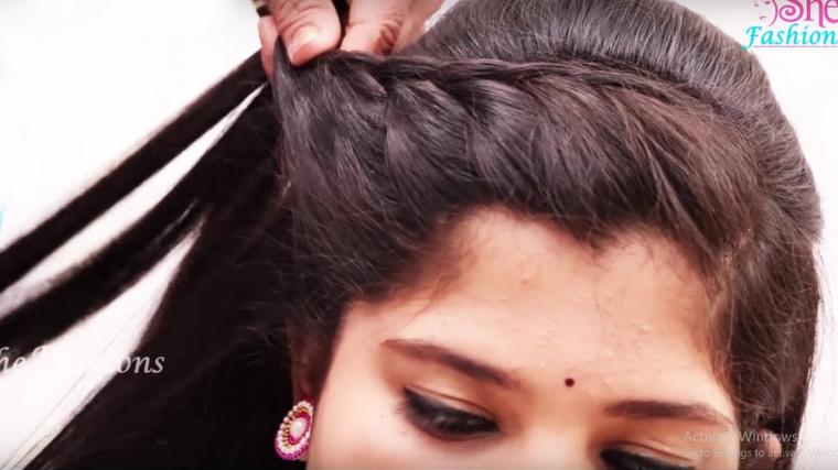 Occasion Hairstyle for Long Hair | hairstyles for parties | wedding hairstyles | She Fashions