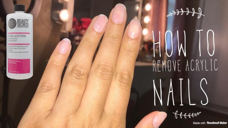 How To Properly Remove Acrylic Nails