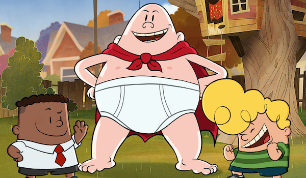 Why Netflix's Captain Underpants TV Show Used Actual Kids To Voice George And Harold