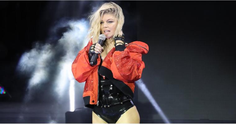 Fergie Switched Up Her Hair, and It Looks Like It's on Fire