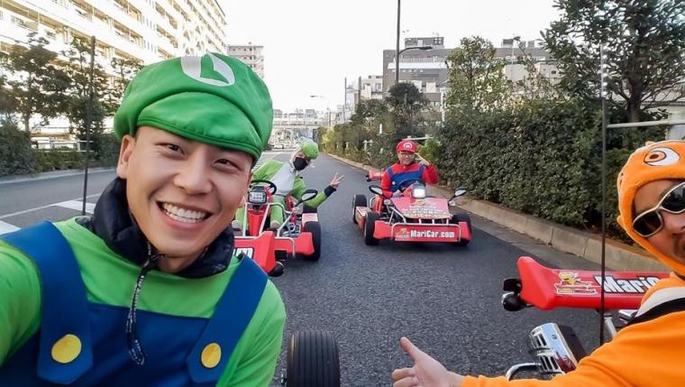 Explorá Tokio como si fueras un personaje de Mario Kart