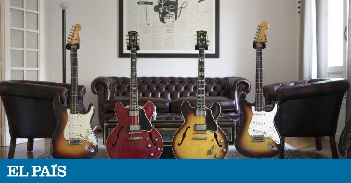 Se venden guitarras con historia