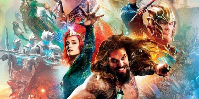 Aquaman Movie Motion Poster Surfaces