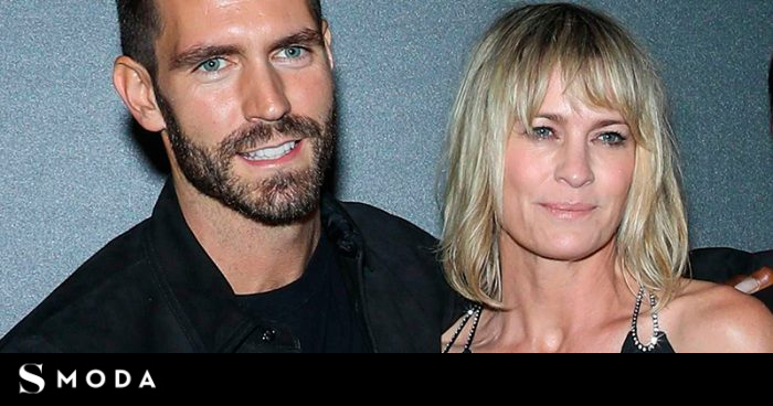 Robin Wright se casa en secreto con un joven francés