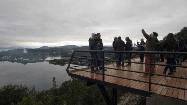 Nuevo mirador de la postal más soñada de Bariloche