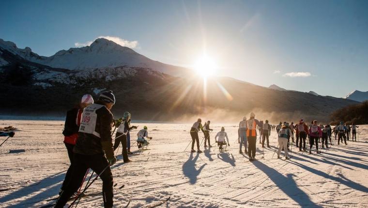 Nieve, esquí a fondo y tradición: Tierra del Fuego vibró con la Marchablanca y Ushuaia Loppet