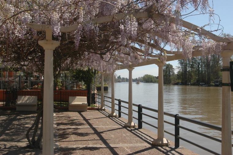 Victorica, un encantador paseo con vista al río en Tigre