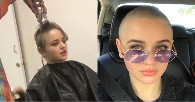 Joey King Shaved Her Head, and She Thinks Every Woman Should Do It "at Least Once"