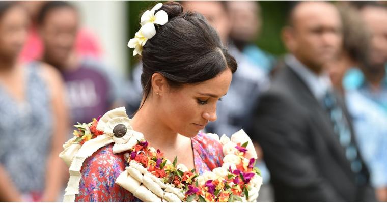 Meghan Markle's Floral Updo Is a Royally Pleasant Surprise