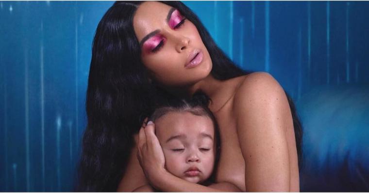 Chicago West Just Landed Her First Beauty Campaign and Totally Stole the Show From Kim's Bright Pink Shadow