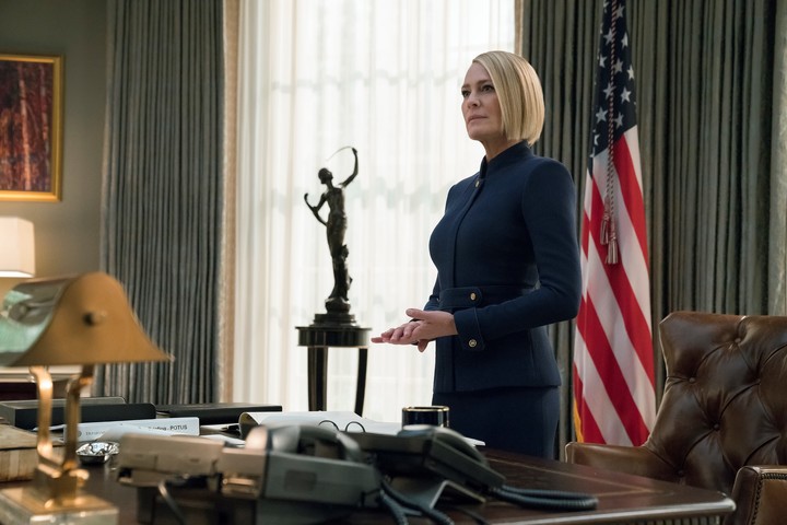 "House of Cards" presenta a la nueva presidenta de los Estados Unidos