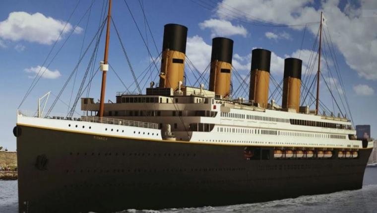 Así será el nuevo Titanic que zarpará en 2022 y tendrá botes salvavidas para todos
