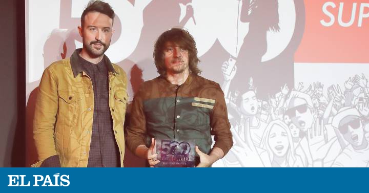 Supersubmarina reaparece en público para recoger un premio del WiZink Center