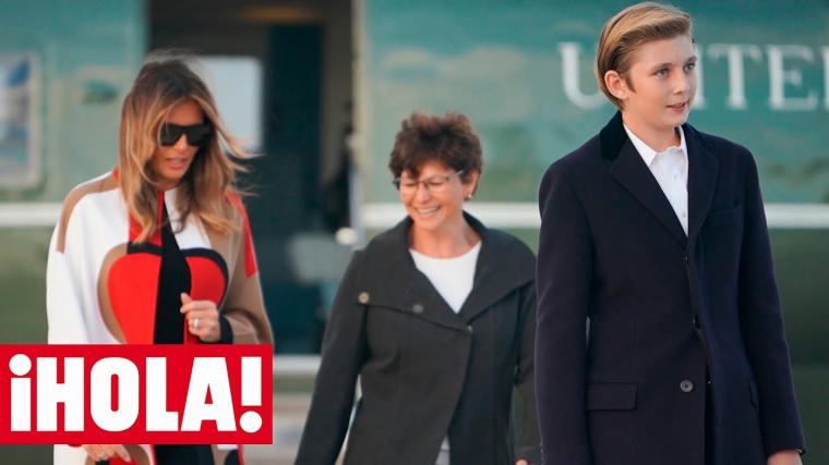 Barron Trump da el estirn