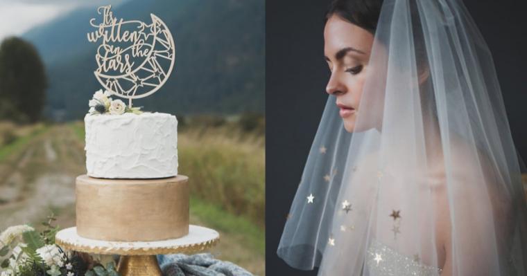 It's Written in the Stars - the Hot Wedding Theme of 2019 Is All Things Celestial