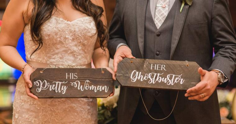 This Wedding Is a Spectacular Ode to Iconic Movies - From Disney Classics to Ghostbusters