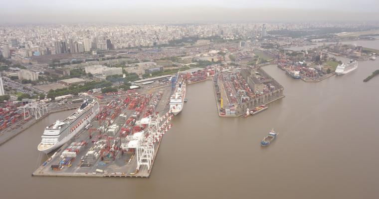 Choque de cruceros: esta temporada, Buenos Aires llegó a recibir hasta tres barcos juntos