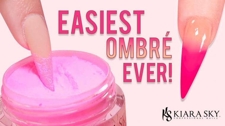  Ombre Nail Tutorial For Beginners l Easiest Baby Boomer Using Dip Powder 