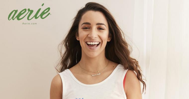 "Try to Speak Your Truth": Aly Raisman Wants to Empower People With Her New Aerie Collection