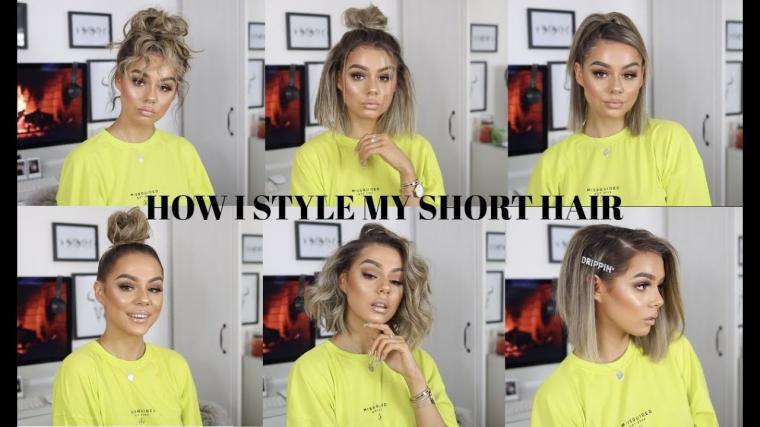 MY FAVE GO TO HAIRSTYLES FOR SHORT HAIR (EASY)