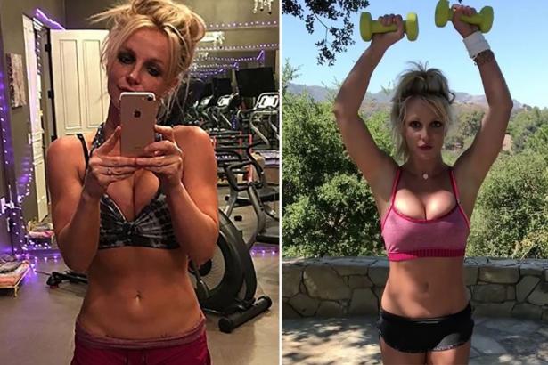 Britney Spears can’t get enough of the gym