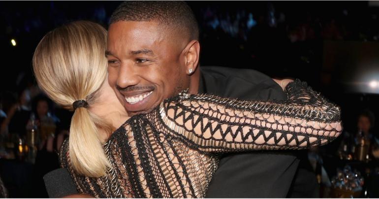 Michael B. Jordan and Kristen Bell Have a Smiley Reunion at the MTV Movie & TV Awards