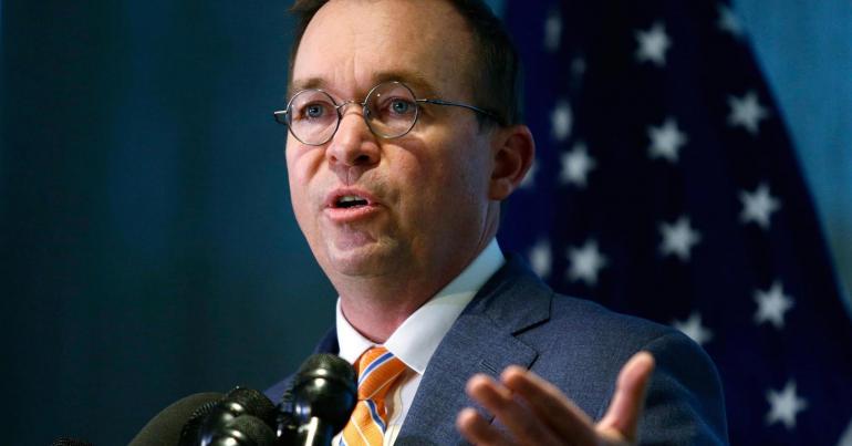 Mick Mulvaney says CFPB can’t be a 'gold-standard' agency while it’s still ‘Elizabeth Warren’s baby’