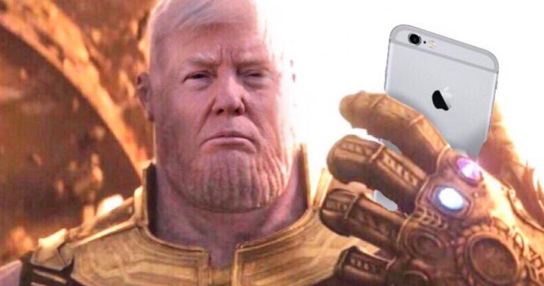 Josh Brolin Reads Trump Tweets as Thanos