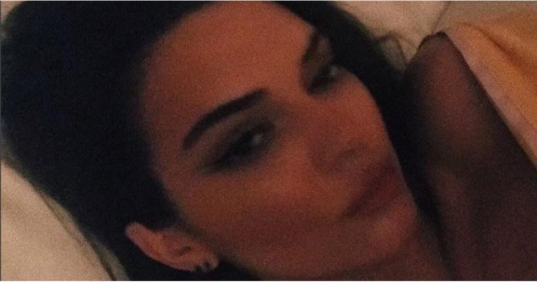 Kendall Jenner Doesn't Always Selfie, but When She Does, It's Sexy AF