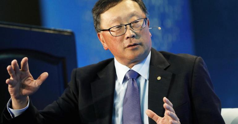 BlackBerry posts quarterly loss