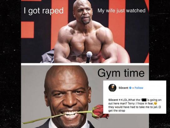 Terry Crews Takes High Road After 50 Cent Mocks His Sexual Assault Claim