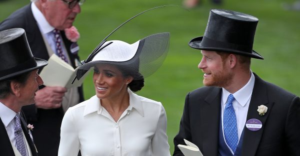 Meghan Markle stuns at Royal Ascot with new husband Prince Harry and The Queen