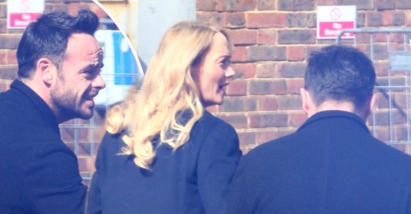 Pictures emerge of Ant McPartlin’s personal assistant supporting presenter at police station for drink driving charge as pair ‘find love’ with each other